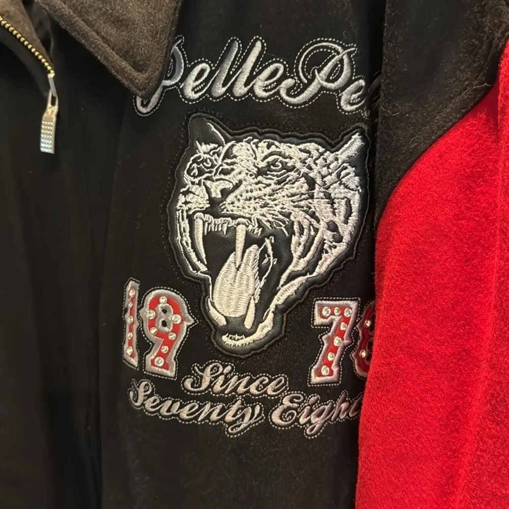 Pelle Pelle vintage varsity bomber Streetwear jacket EUC 4XL